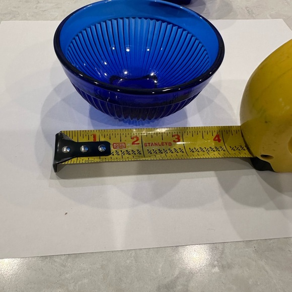 Vintage Stacey Marie Cobalt Blue Child’s Mixing Bowl Set - Picture 7 of 7